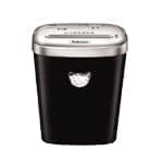 A black and silver Powershred® 53C Cross-Cut Shredder on a white background.
