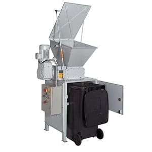 A machine that is used to shred paper, like the intimus VZ Special 28/35 Strip Cut.
