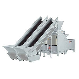 The intimus VZ 20.00 Twin Cross Cut 11.8x15-55mm is a machine that can be used to separate different types of materials.