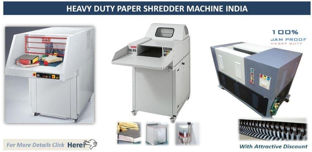 Heavy Duty Paper Shredder Machine India