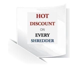 Hot Discount Paper Shredder Banner