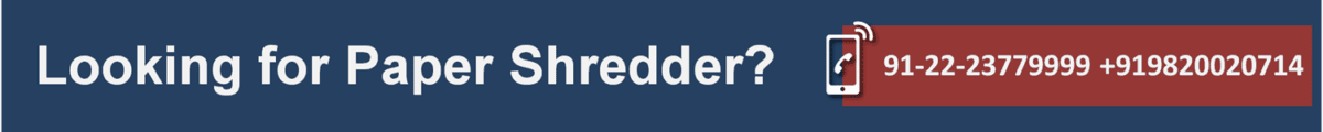 Paper Shredders Number