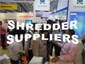Paper Shredder Machine Suppliers
