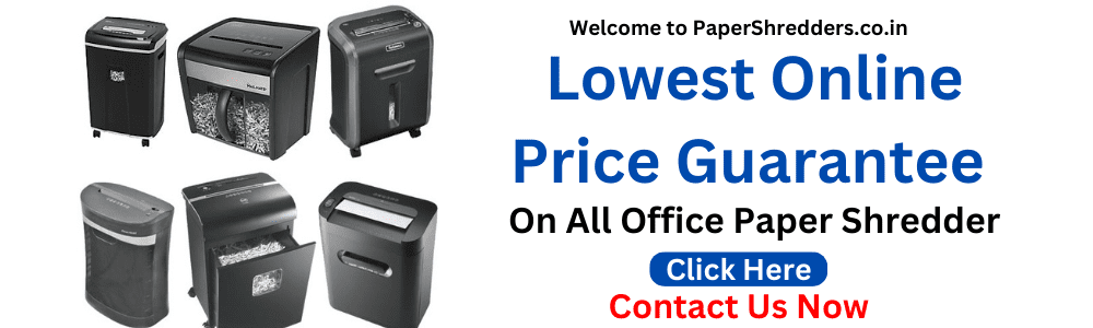 lowest paper shredder price guarantee