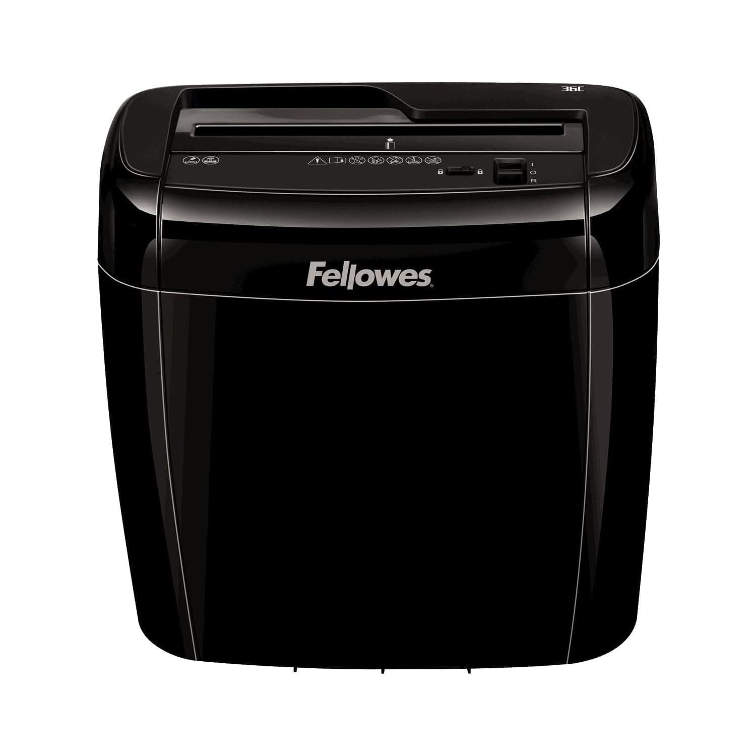 FELLOWES Powershred 36C Paper Shredder, 6 Sheet Cross Cut