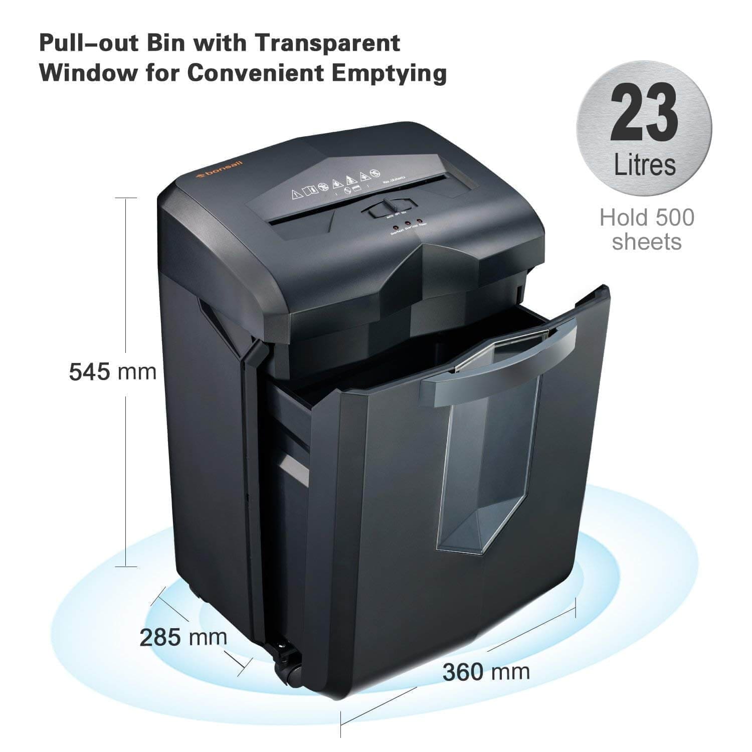 Bonsaii EverShred Continuous Duty Paper Shredder - Image 2