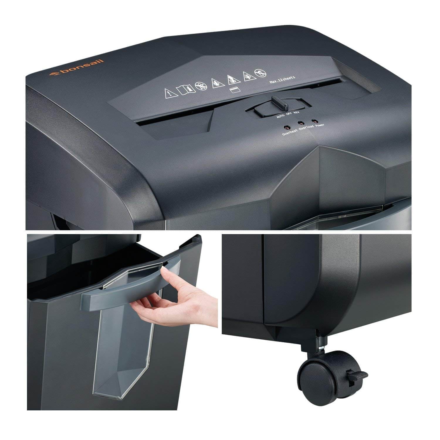 Bonsaii EverShred Continuous Duty Paper Shredder - Image 3
