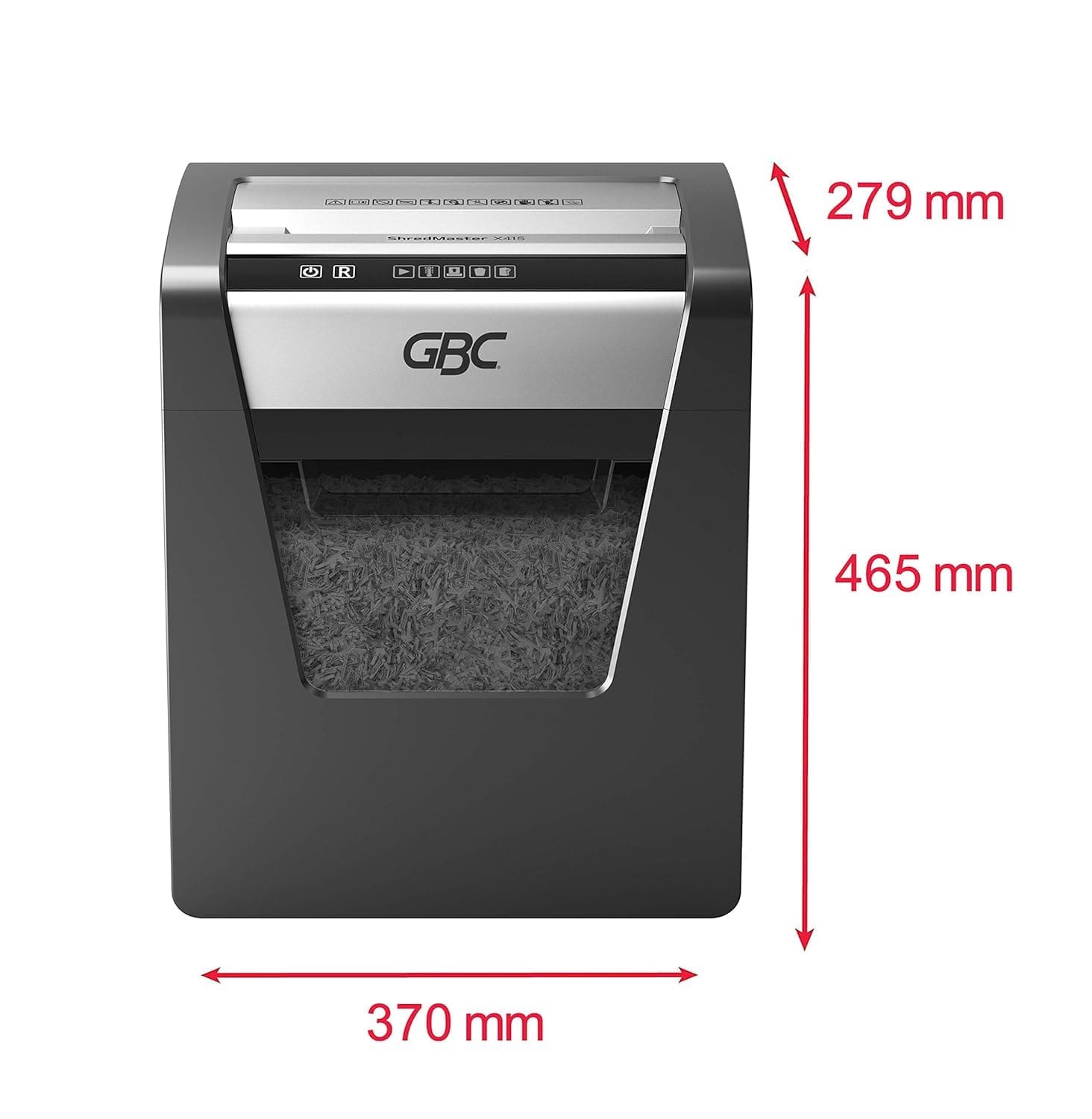 GBC Shredmaster X415 Cross Cut Office Shredder - Image 5