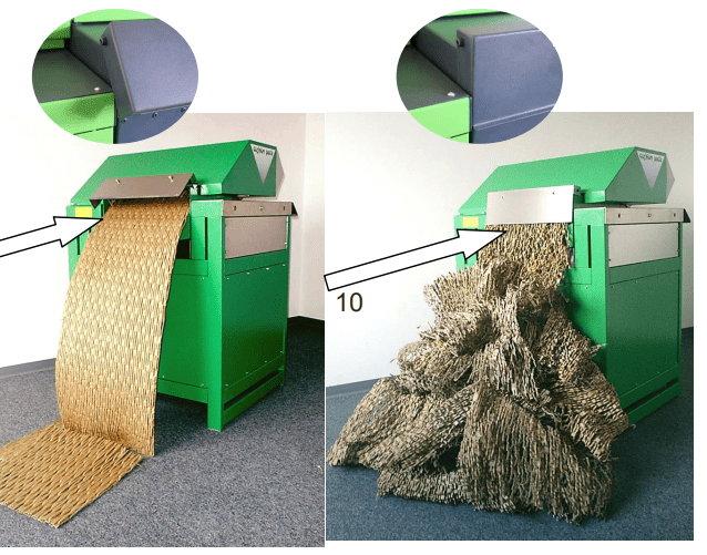 Cardboard Shredder For Packaging