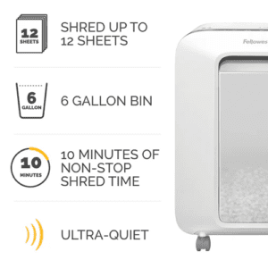 Fellowes Powershred LX200 Micro Cut Shredder