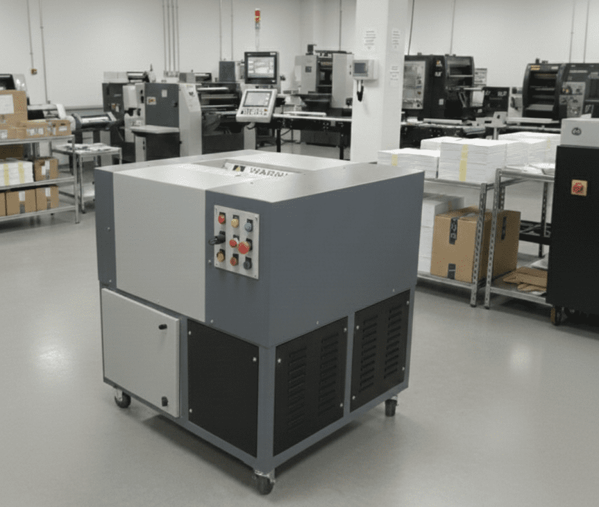 high security printing press shredder in printing press