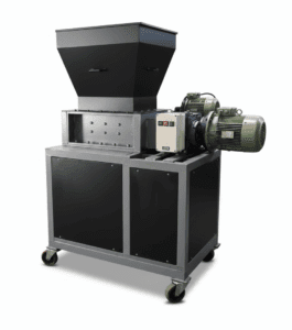 Packaging waste shredder