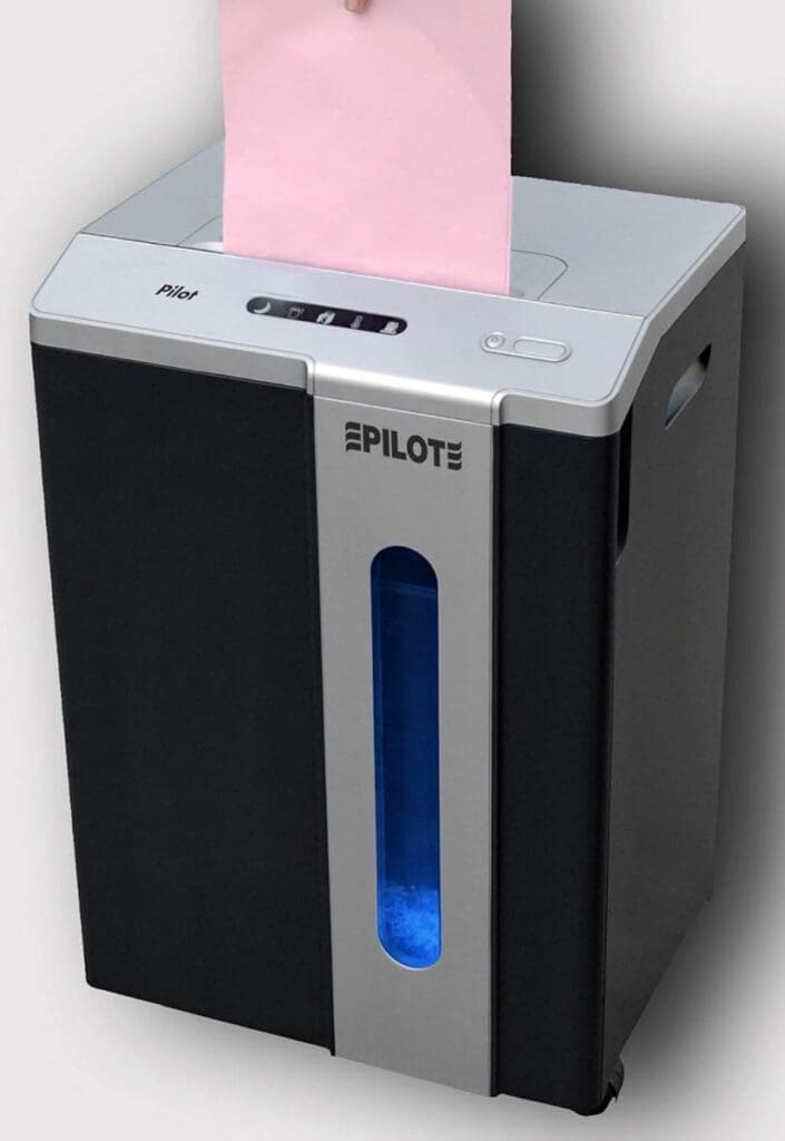pilot Best office shredder heavy duty