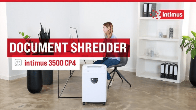 Intimus 3500 CP4 Paper Shredder for Office